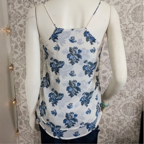H&M | Flowy Layered Floral Flower Tank Top Camisole - Picture 9 of 10
